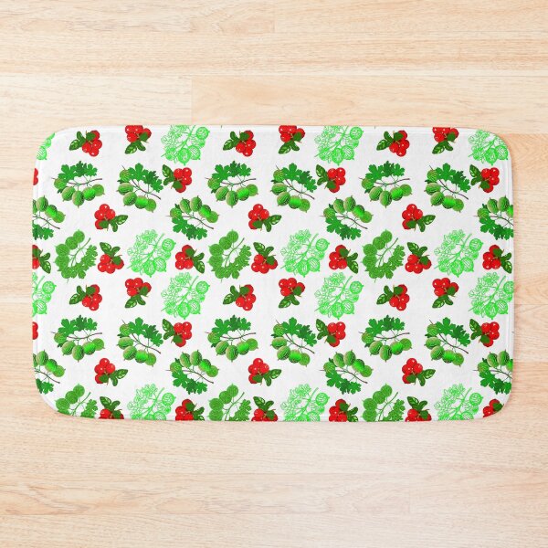 Item preview, Very berry, cranberry and gooseberry on white background. designed and sold by Natalya Alexandrou.