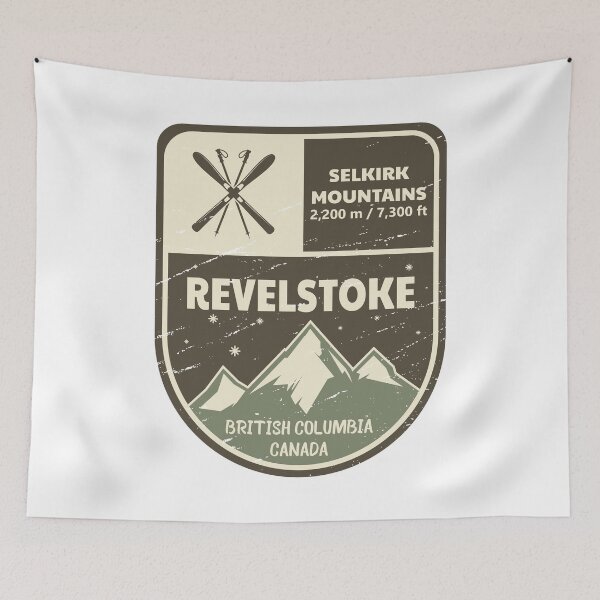 Item preview, Revelstoke Selkirk Mountains Canada designed and sold by KrisSidDesigns.