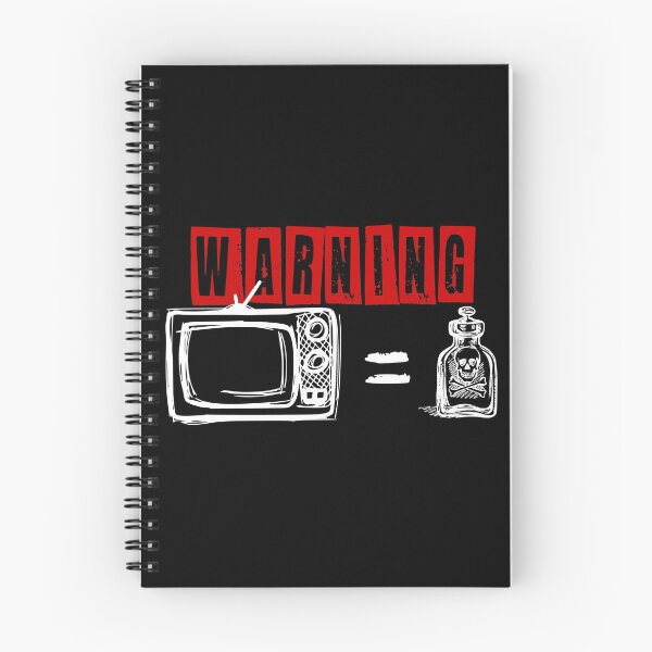 Aperçu de l'œuvre Warning TV equal poison créée et vendue par Topmel.