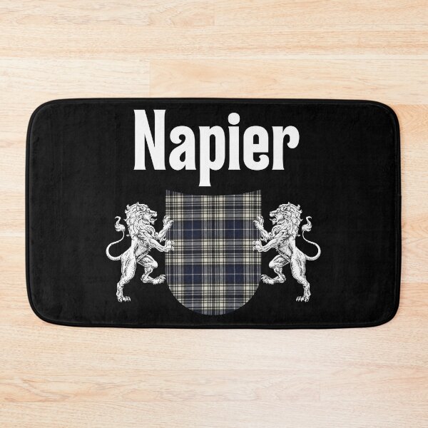 Item preview, Napier Clan Scottish Name Coat Of Arms Tartan designed and sold by RosiesSticks.