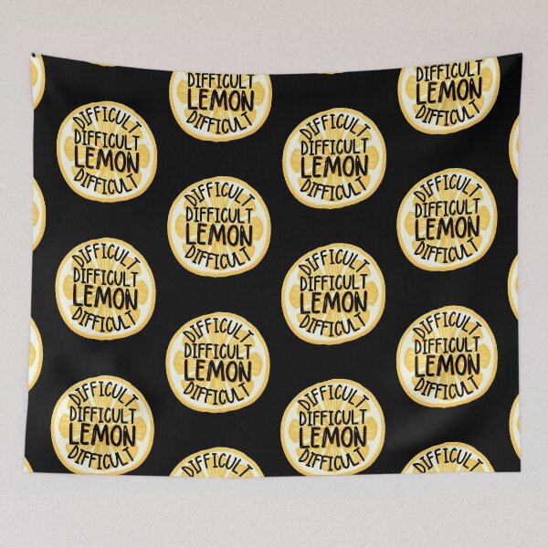 Item preview, Difficult Difficult Lemon Difficult designed and sold by ronaldsonou.