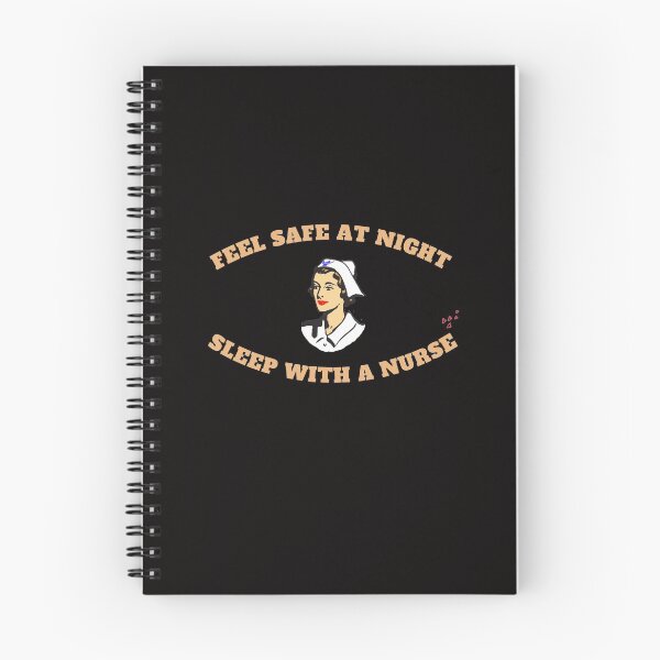 Item preview, Feel Safe At Night Sleep With A Nurse Essential T-Shirt designed and sold by Zyphrost ★★★★★ (✔).