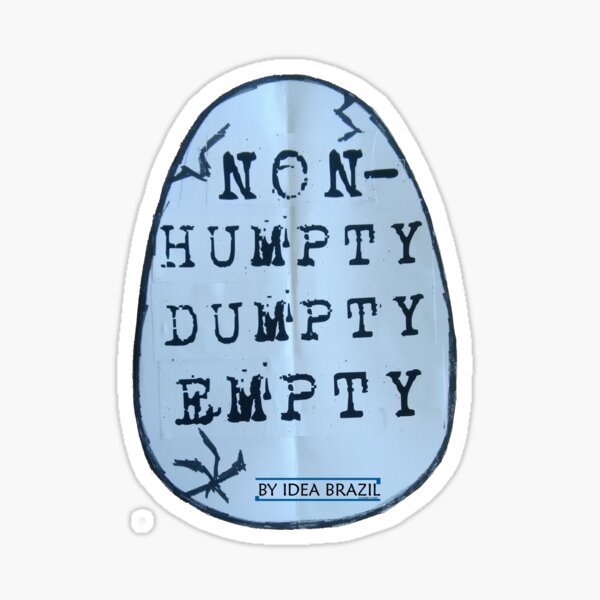 T Shirts Humpty Dumpty Sticker For Sale By By Idea Brazil Redbubble