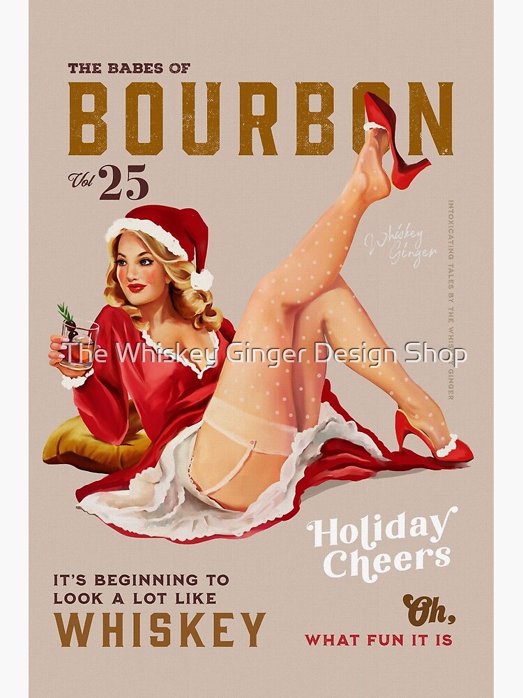 The Babes Of Bourbon Vol. 25: Holiday Cheers Photographic Print