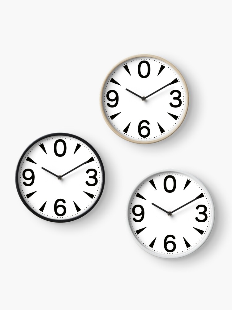 Minimalista Decoración del hogar Relojes de ducha Reloj de pared Reloj de  pared