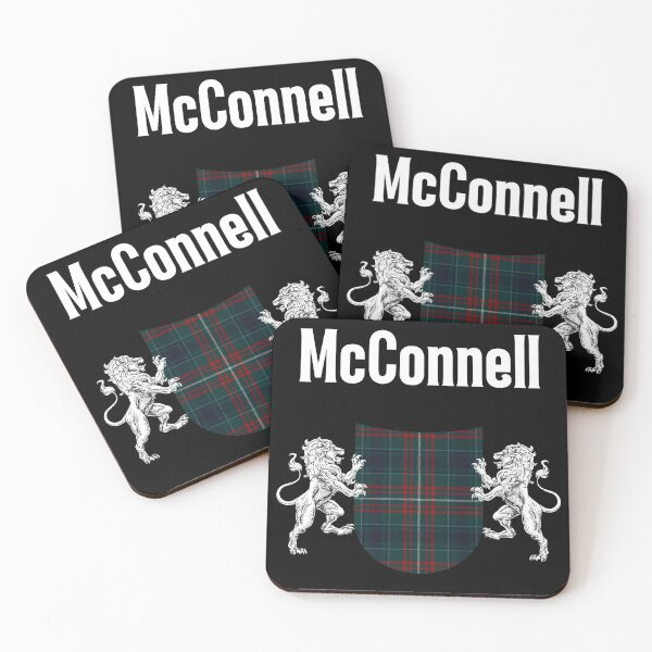 Item preview, McConnell Clan Scottish Name Coat Of Arms Tartan designed and sold by RosiesSticks.