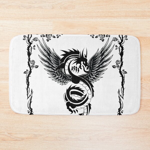 Item preview, Terrible Flying Dragon With Roses designed and sold by MiarCo.