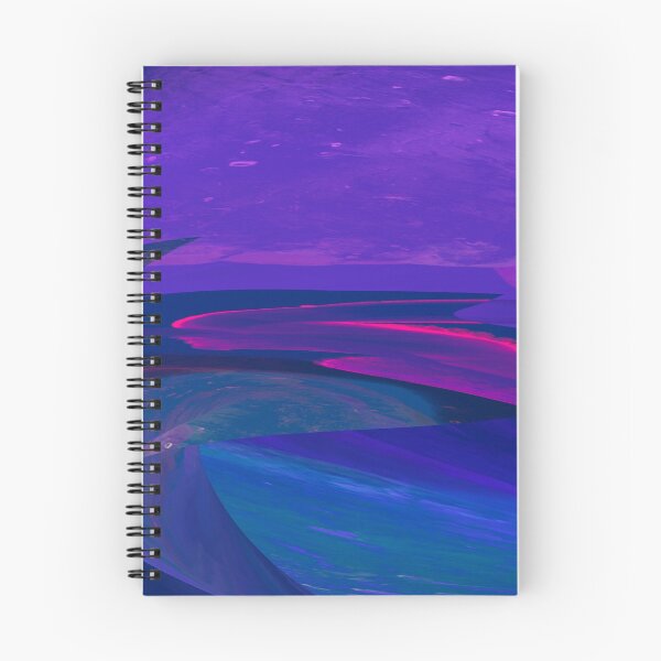 Item preview, Blue rowboat under a purple sky designed and sold by headtrackerart.