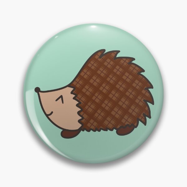 Item preview, Happy Hedgehog (Brown) designed and sold by HollyCat.