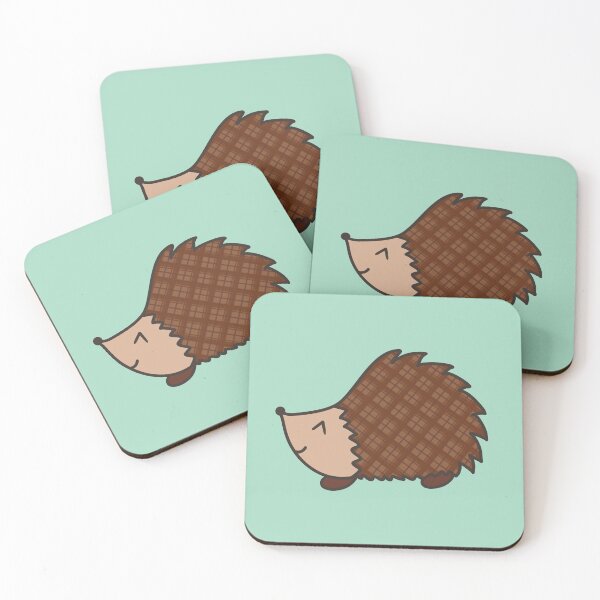 Item preview, Happy Hedgehog (Brown) designed and sold by HollyCat.