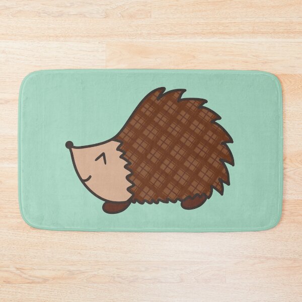 Item preview, Happy Hedgehog (Brown) designed and sold by HollyCat.