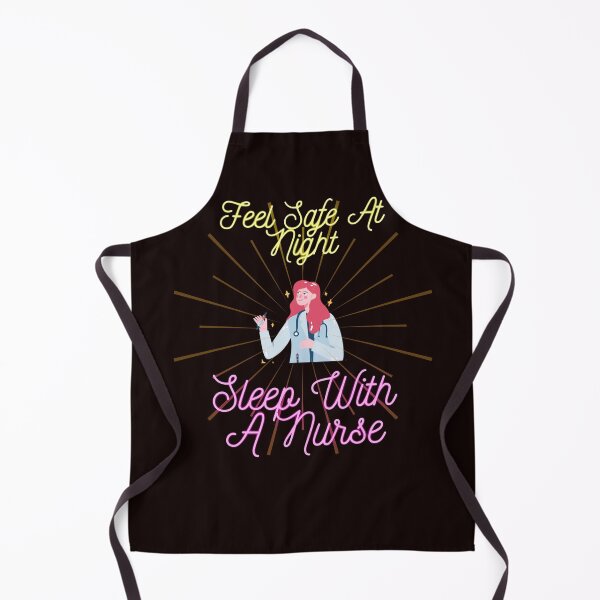 Item preview, Feel Safe At Night Sleep With A Nurse Essential T-Shirt designed and sold by Zyphrost ★★★★★ (✔).