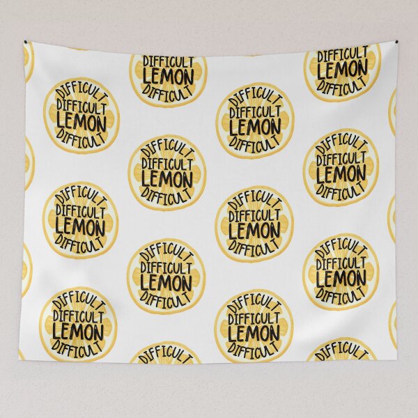 Item preview, Difficult Difficult Lemon Difficult designed and sold by ronaldsonou.