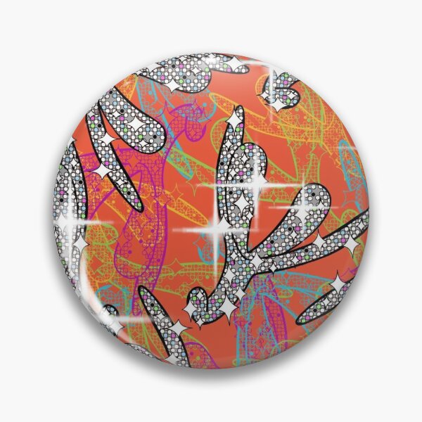 Item preview, Glitterous Clitorises Sparkling Tangerine designed and sold by MoTSeE.