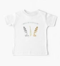 feather angel easy hipster trend duck easily Baby Tee