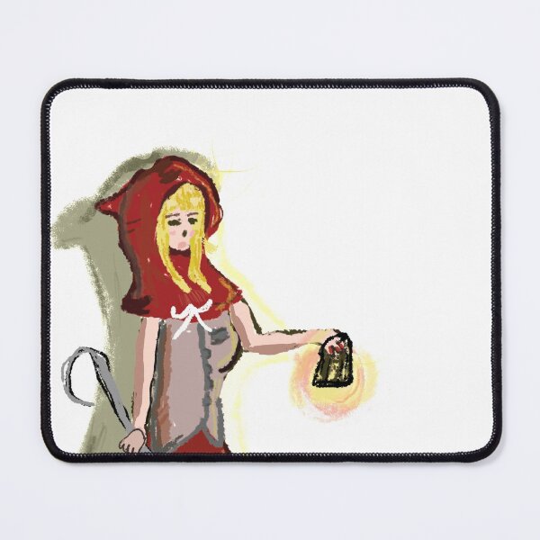 Item preview, Little Red Riding Hood illustration designed and sold by QueenBubbleshop.