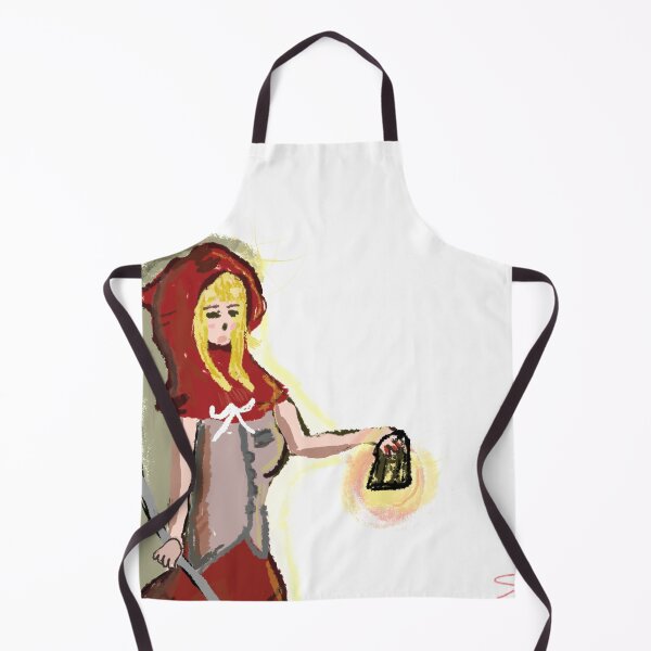 Item preview, Little Red Riding Hood illustration designed and sold by QueenBubbleshop.
