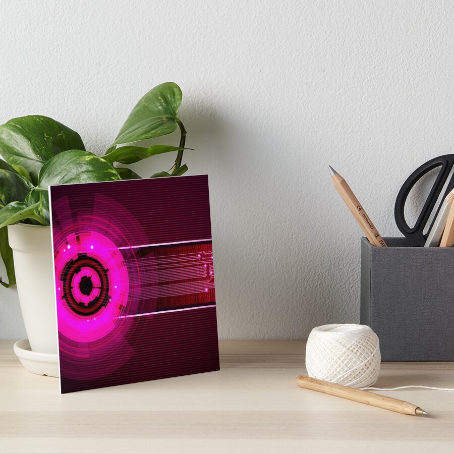 Item preview, Art Board Print designed and sold by NexusArts.