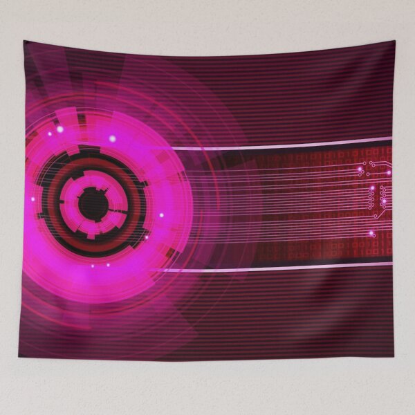 Item preview, Pink Digital Matrix Explosion Design designed and sold by NexusArts.