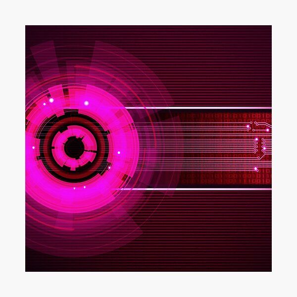 Item preview, Pink Digital Matrix Explosion Design designed and sold by NexusArts.
