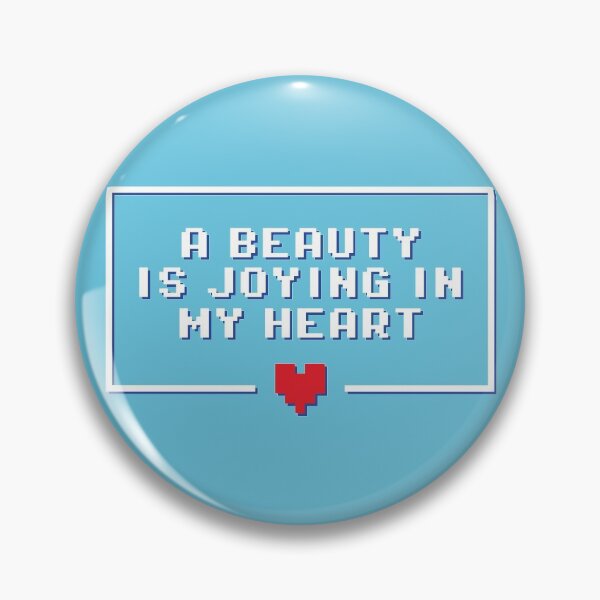 Item preview, A Beauty Is Joying In My Heart (Blue BG) designed and sold by FilipeFerreira.