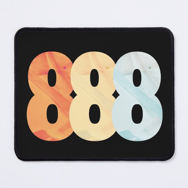 Item preview, numbers 888 designed and sold by Delicarte.