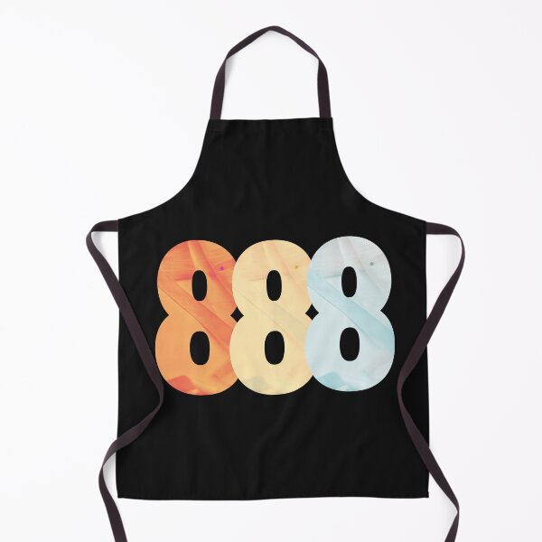 Item preview, numbers 888 designed and sold by Delicarte.