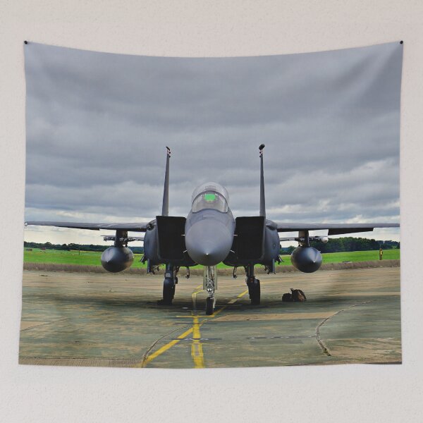 Item preview, F15E Strike Eagle Fighter Jet designed and sold by stretchtees.