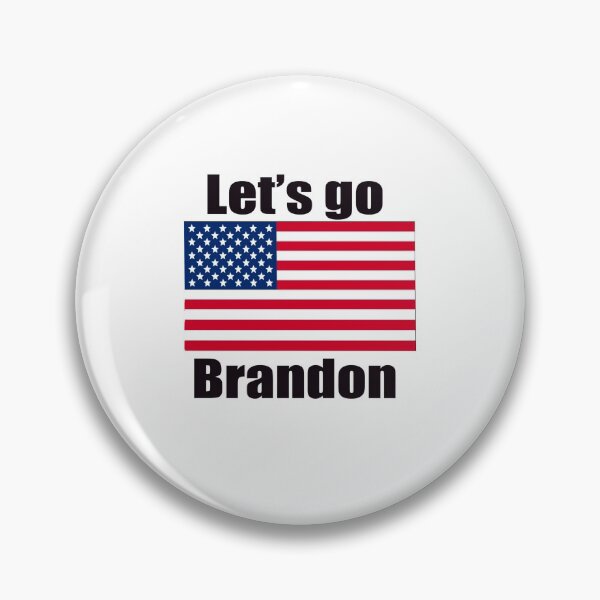 Item preview, Let’s go Brandon United States flag sticker designed and sold by Yuchi1.