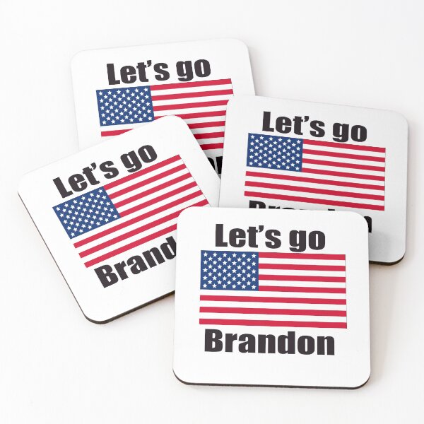 Item preview, Let’s go Brandon United States flag sticker designed and sold by Yuchi1.