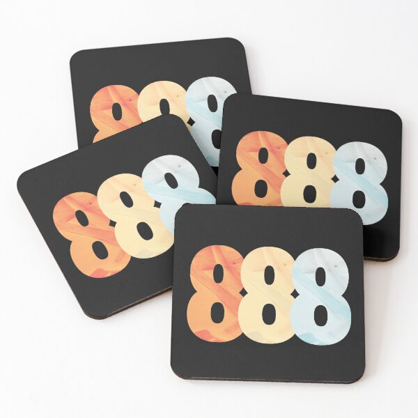 Item preview, numbers 888 designed and sold by Delicarte.