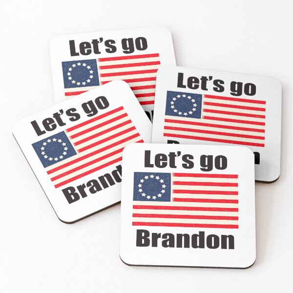Item preview, Let’s go Brandon Betsy Ross flag sticker designed and sold by Yuchi1.