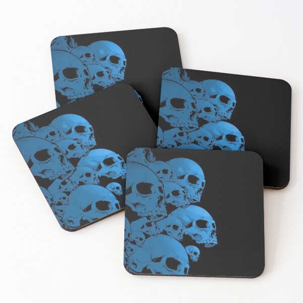 Item preview, Blue skulls designed and sold by Cosix.