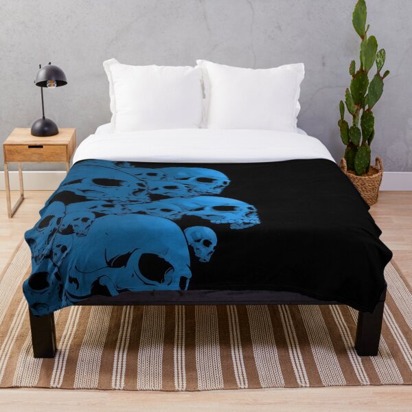Item preview, Blue skulls designed and sold by Cosix.