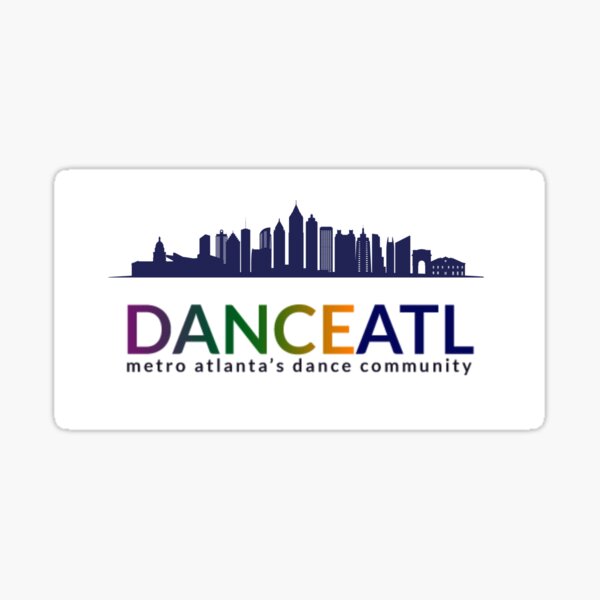DanceATL City Skyline - Sticker/Magnet Sticker