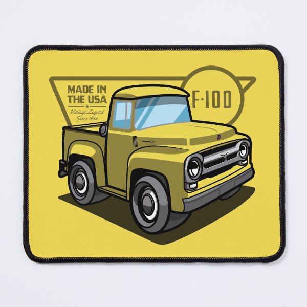 Item preview, Goldenglow Yellow F100 - 1956 designed and sold by Justin Ellis.
