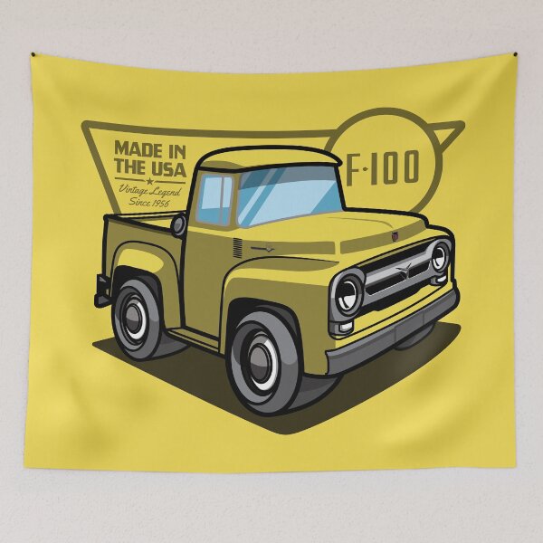 Item preview, Goldenglow Yellow F100 - 1956 designed and sold by Justin Ellis.