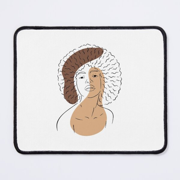 Item preview, Abstract Black Woman Art Decor designed and sold by melaninblack.