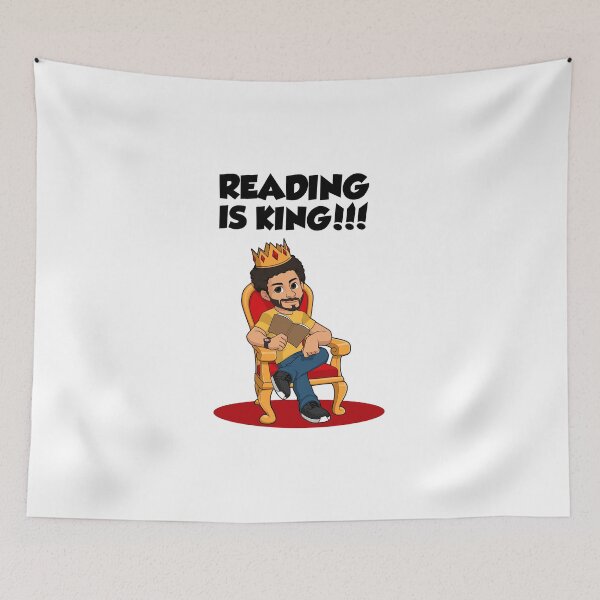 Item preview, Reading Is King! designed and sold by Antuan Simmons.