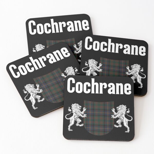 Item preview, Cochrane Clan Scottish Name Coat Of Arms Tartan designed and sold by RosiesSticks.