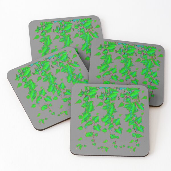 Item preview, GREY DECORATIVE HANGING GREEN IVY VINES GARDEN ART  designed and sold by sharlesart.