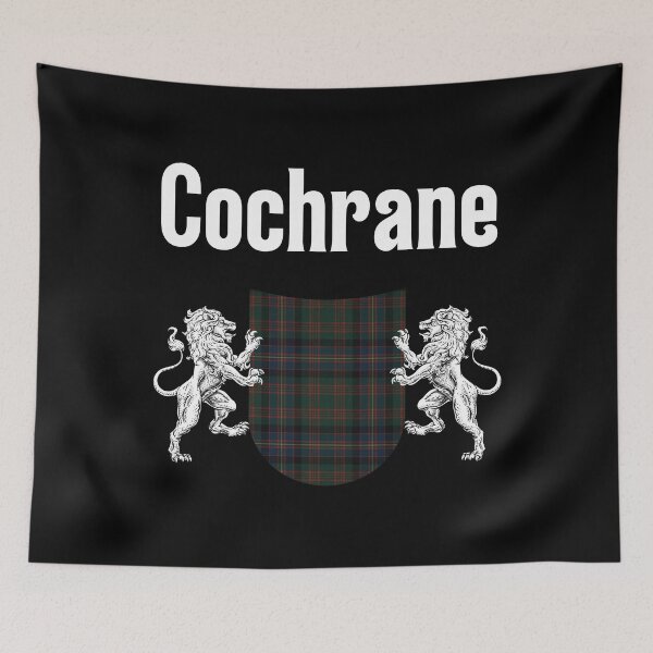 Item preview, Cochrane Clan Scottish Name Coat Of Arms Tartan designed and sold by RosiesSticks.