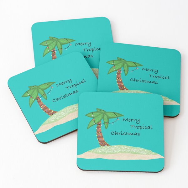 Item preview, Merry Tropical Christmas! designed and sold by BerryShyKittens.