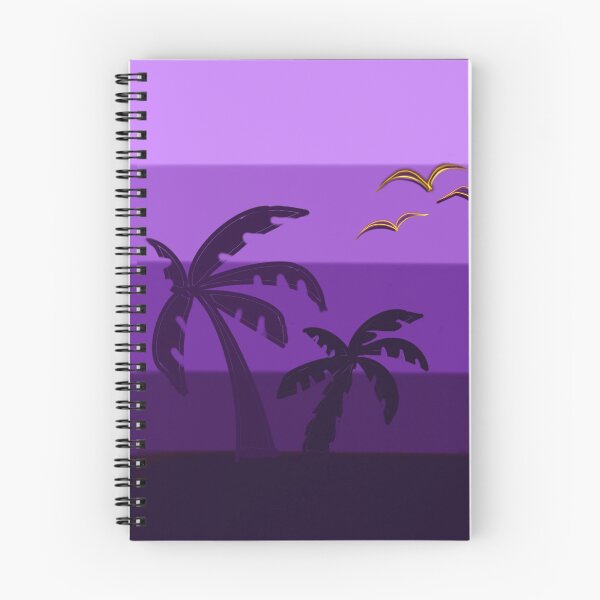 Item preview, Purple gradient palm tree silhouette  designed and sold by Artonmytee.