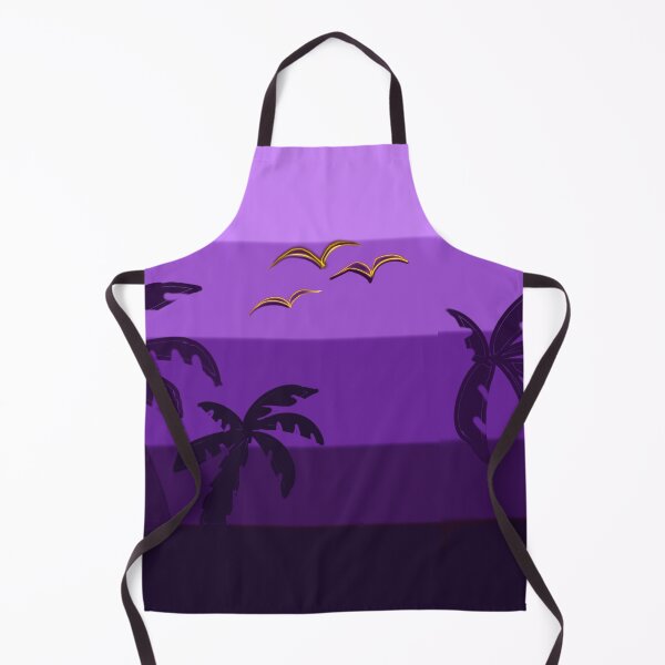 Item preview, Purple gradient palm tree silhouette designed and sold by Artonmytee.