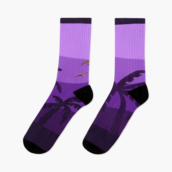 Item preview, Purple gradient palm tree silhouette  designed and sold by Artonmytee.