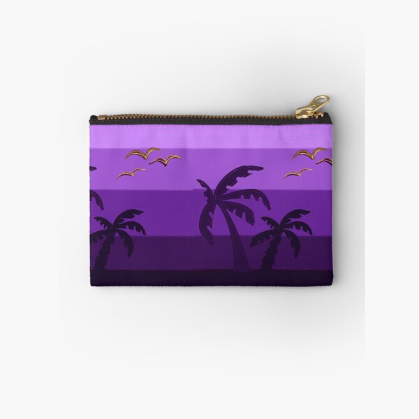 Item preview, Purple gradient palm tree silhouette  designed and sold by Artonmytee.