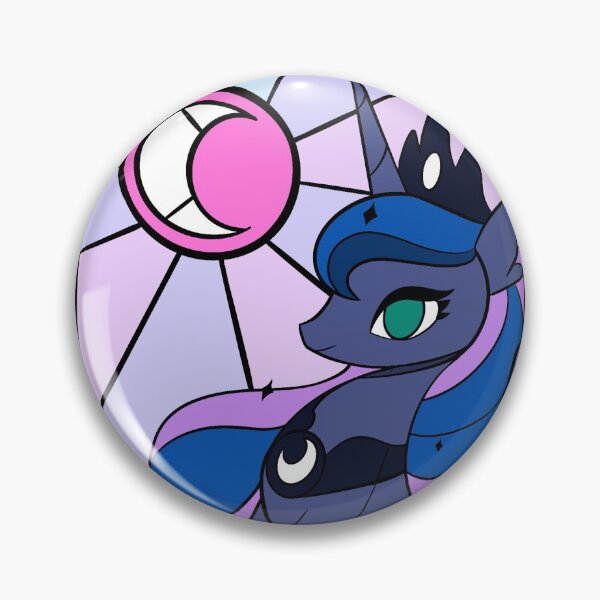 Item preview, Stain Glass Style Luna designed and sold by geekywarehouse.