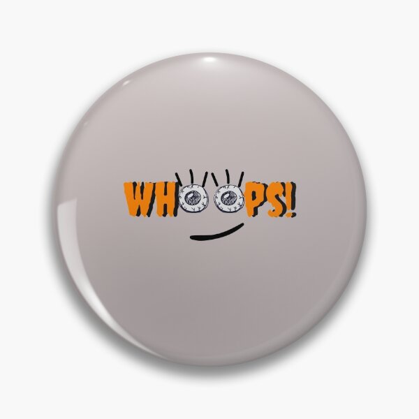 Item preview, whoops! designed and sold by JustebePositive.