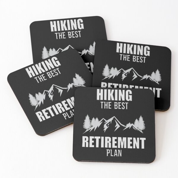 Item preview, Hiking The Best Retirement Plan designed and sold by FridPix.